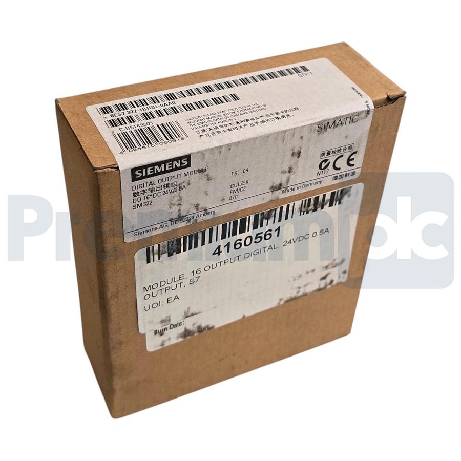 Used Siemens 6ES7322-1BH01-0AA0 SIMATIC S7-300 Digital Output SM 322 16 DO 24VDC NSFS