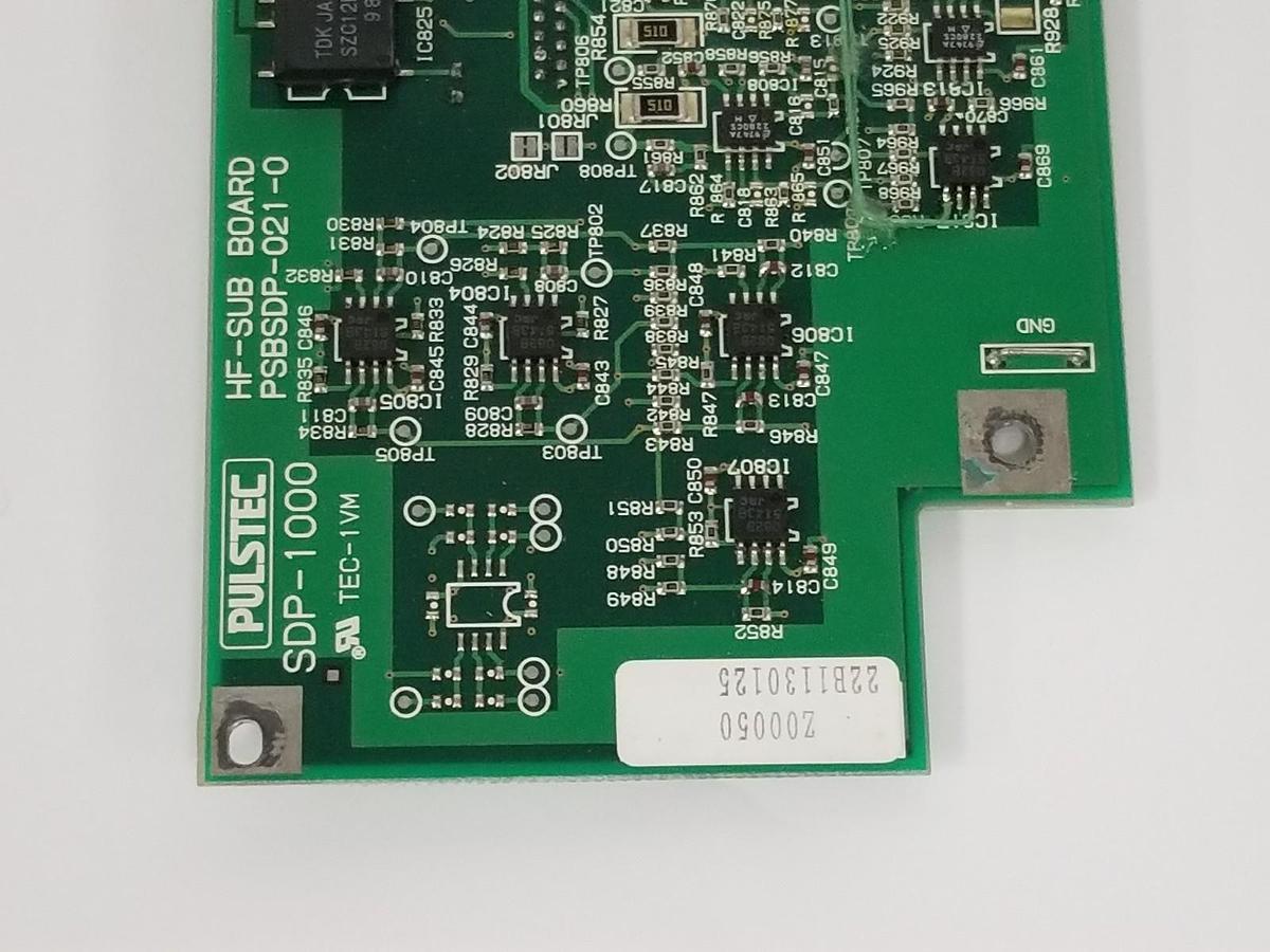 Used PULSTEC SDP-1000 HF-SUB BOARD PSBSDP-021-0