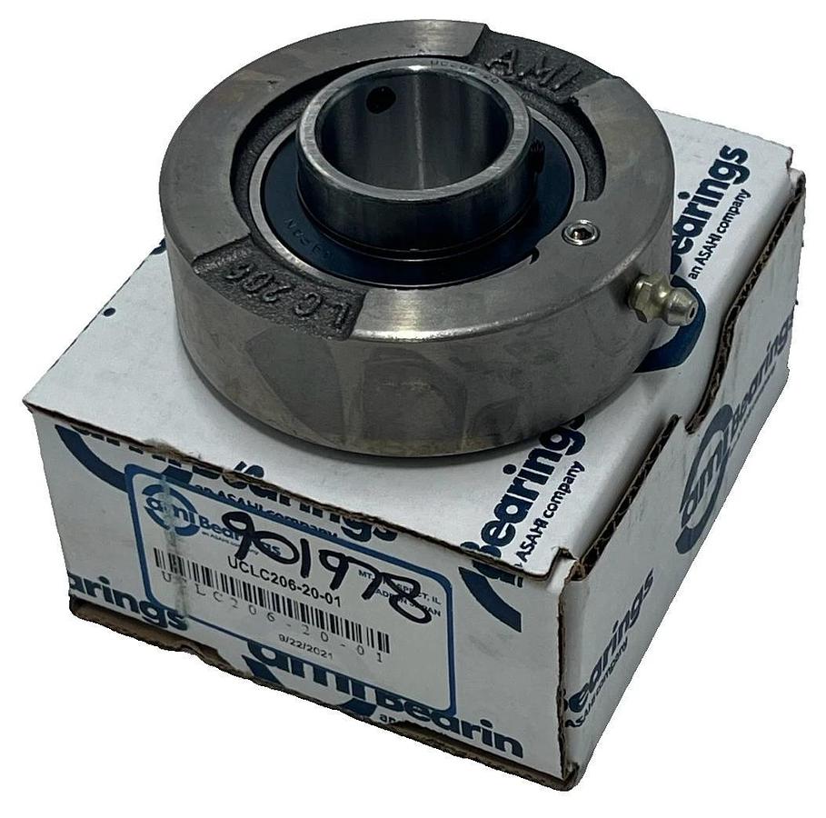 AMI UCLC206-20-01 Cartridge Bearing Unit | 1-1/4" Bore | Tomahawk PN: 901978