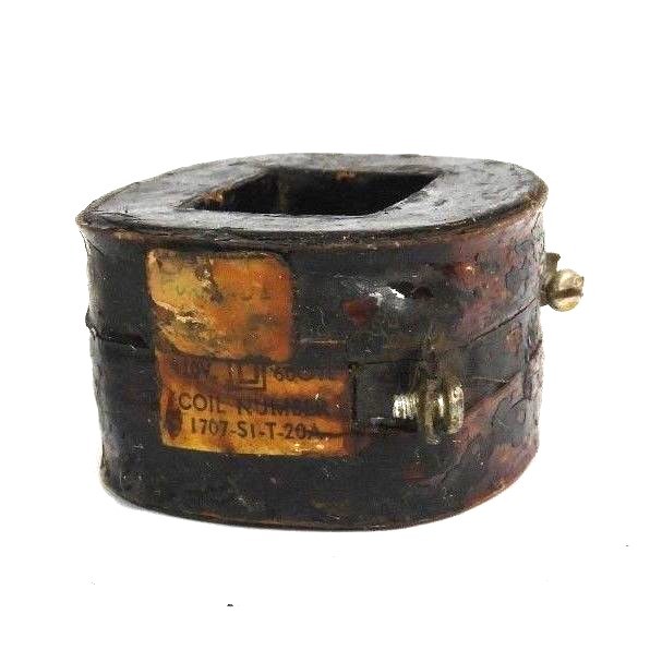 Used SQUARE D 1707-S1-T-20A COIL 707S1T20A, 110V 60CY