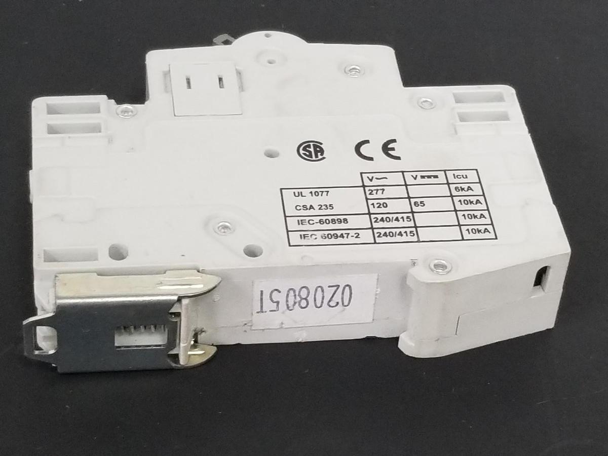 Used CUTLER-HAMMER WMS1D00 CIRCUIT BREAKER 0.5A, 240V, 1P, D0.5
