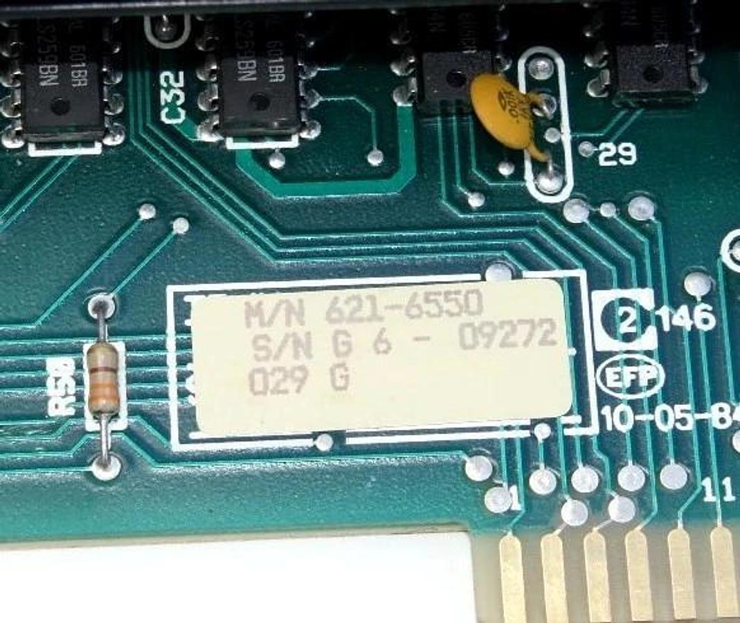 Used HONEYWELL 621-6550 OUTPUT BOARD MODULE 24VDC 6216550
