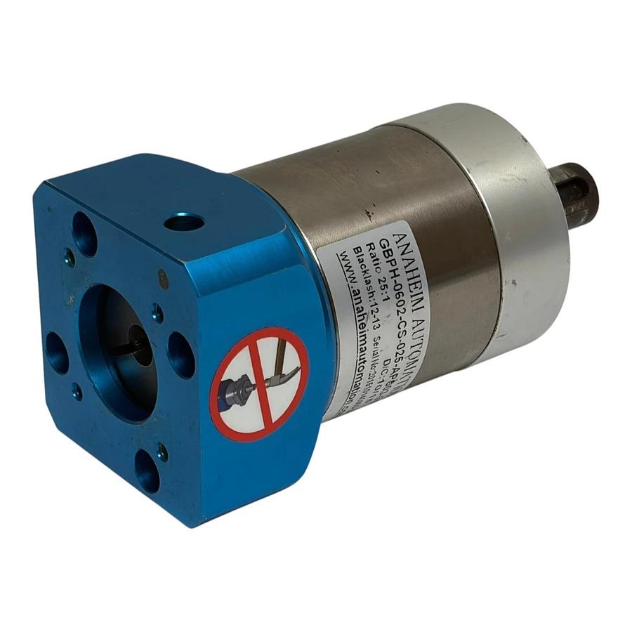 Used Anaheim Automation GBPH-0602-CS-025-APS03-315 Planetary Gearbox 25:1