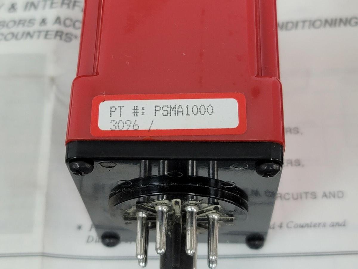 NEW RED PSMA100 POWER SUPPLY MODULE 8 PIN 115 VAC 50/60HZ