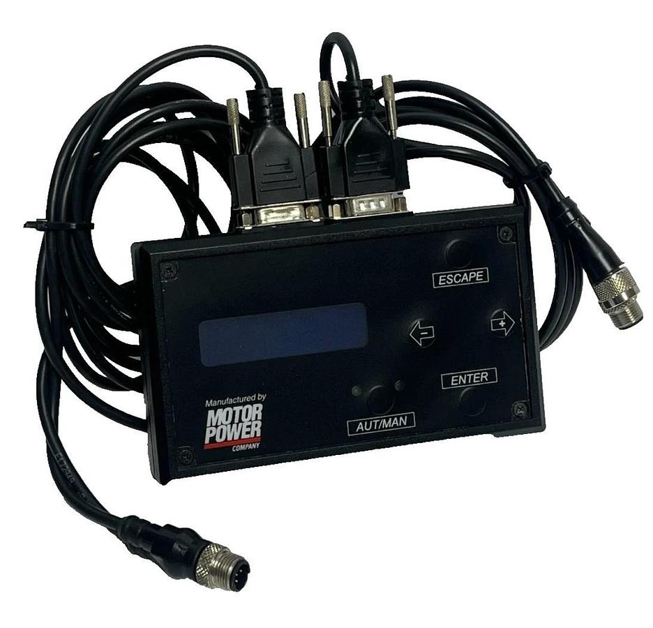 Used Motor Power Company DECAMPC Control Panel HMI LCD Display – Includes 2 Cables