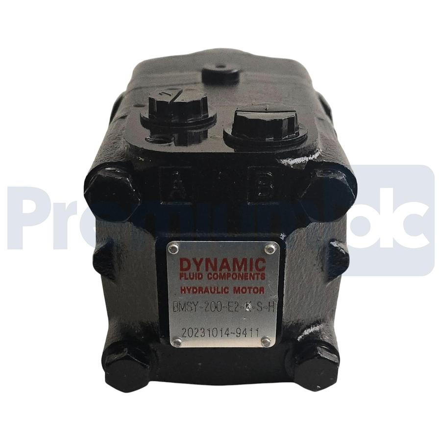 Used Dynamic Fluid Components BMSY-200-E2-K-S-H Hydraulic Motor, Shaft 1" Key NSNP