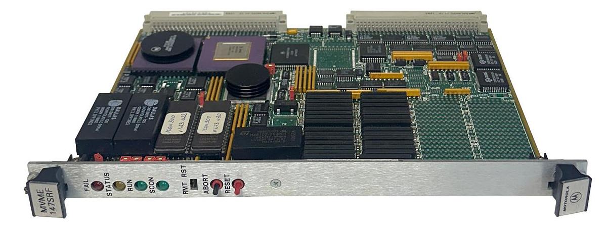 Used MOTOROLA MVME 147SRF / 64-W5892B01B Rev. B VMEmodule MPU BOARD NSNP