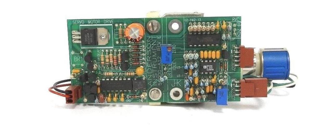 Used ANDERSON INSTRUMENT 56000-A12 SERVO MOTOR DRIVE REV. E W/ BOURNS 3541H-103