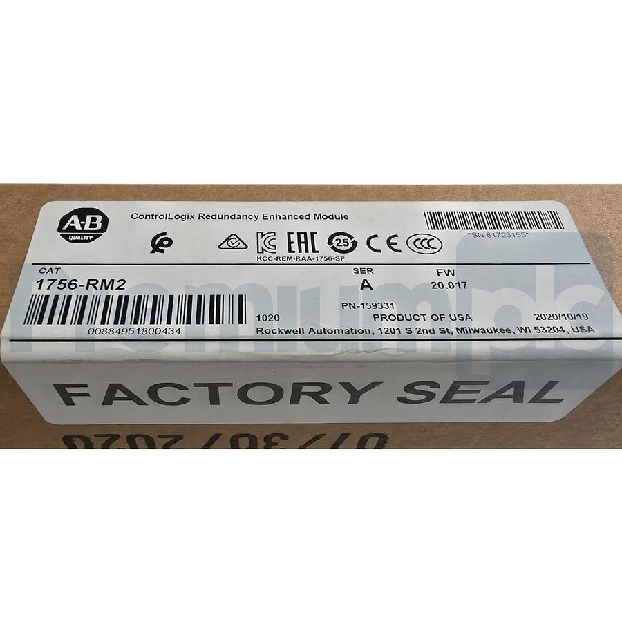 Sealed ALLEN BRADLEY 1756-RM2 /A ControlLogix REDUNDANCY ENHANCED MODULE 884951800434