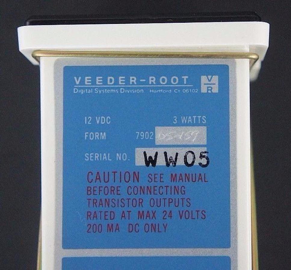 Used NIB VEEDER-ROOT 790205-157 COUNTER MODULE 12VDC, 3 WATT, 790205157