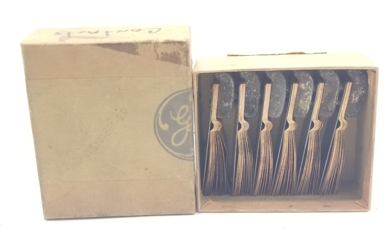 Used LOT OF 6 GENERAL ELECTRIC 9752218GI-20 CONTACTS 9752218G120