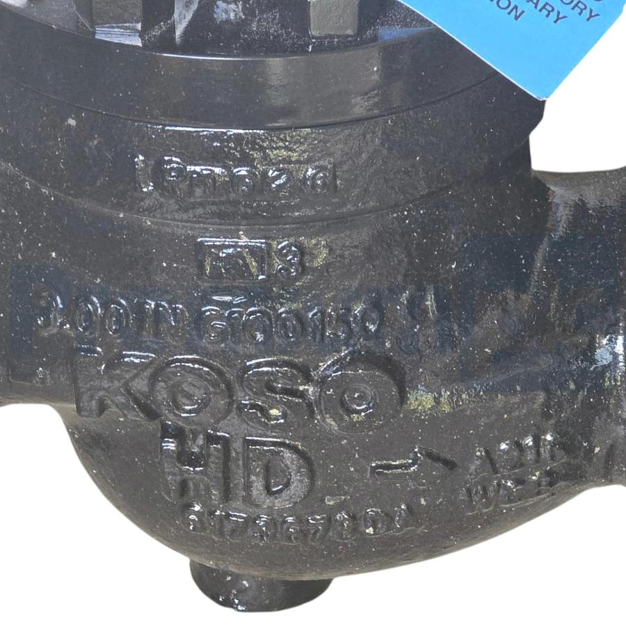 Used KOSO Hammel Dahl G110 3" Valve #150 DBE1FA Actuator, Metso NP724A Positioner NEW