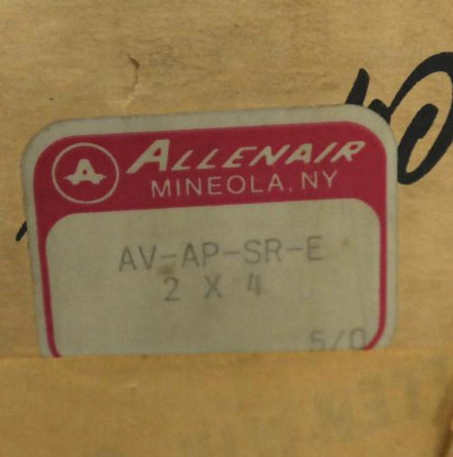 Used NEW ALLENAIR AV-APSRE-2X4 CYLINDER 2" BORE X 4" STROKE AV-AP-SR-E