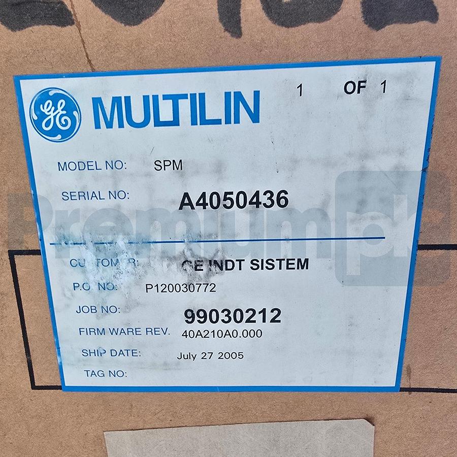Used GE Multilin SPM - LEGACY Synchronous Motor Protection and Control Relay SPM