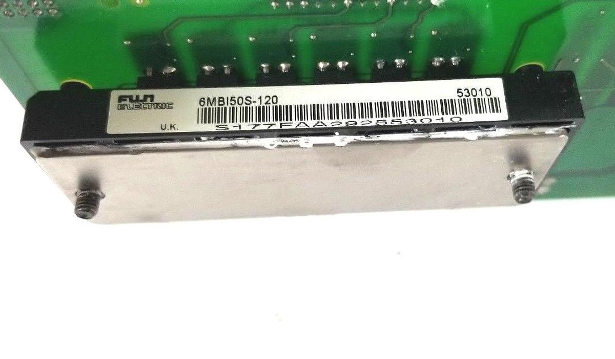 Used ABB 81Q03118V BAS-DRIVMODUL BOARD W/ FUJI 6MBI100S-120 & 6MBI50S-120 MODULES