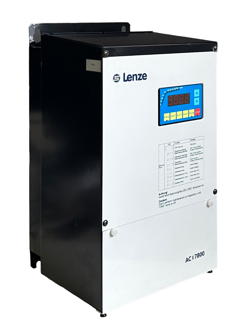 Used LENZE 8/7850/1041 / 7811.1 / 329167 AC 7800 DRIVE 3L 380/460V 50/60Hz 78111