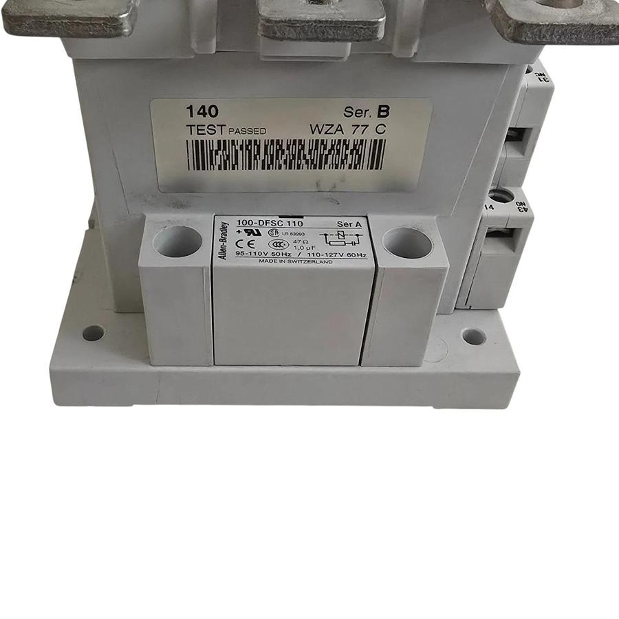 Used Allen Bradley 100-D140D11 /B IEC Contactor 3PH 140A 600V 110/120V-Coil 100-D140