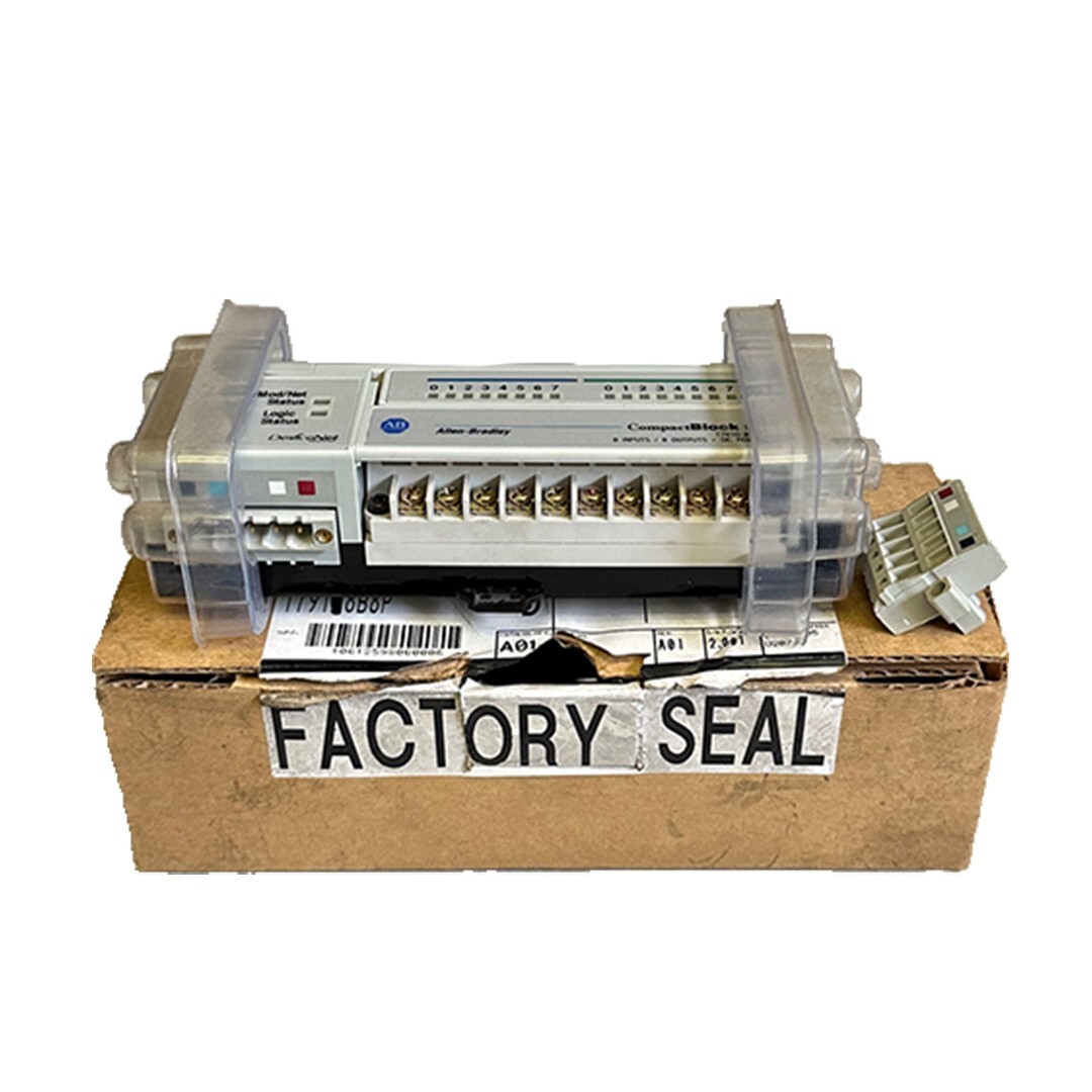Used ALLEN BRADLEY 1791D-8B8P /D DeviceNet COMPACT I/O BLOCK 24VDC 8IN/8OUT 1791D8B8P