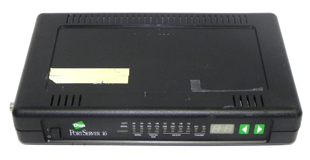 Used DIGI 50000260-02 PORTSERVER 16 5000026002