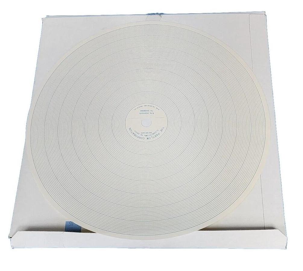 NEW PARTLOW 00215205 CIRCULAR CHARTS 12'' W/ 70 DIVISIONS 100 PER BOX