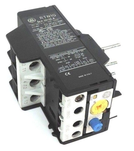 Used GENERAL ELECTRIC RTN1G THERMAL OVERLOAD RELAY 1-1.5AMP