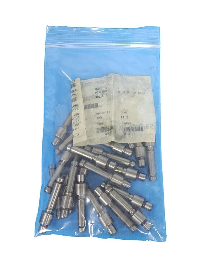 Used LOT OF 22 KRONES 809727008N PIN ROLLERS
