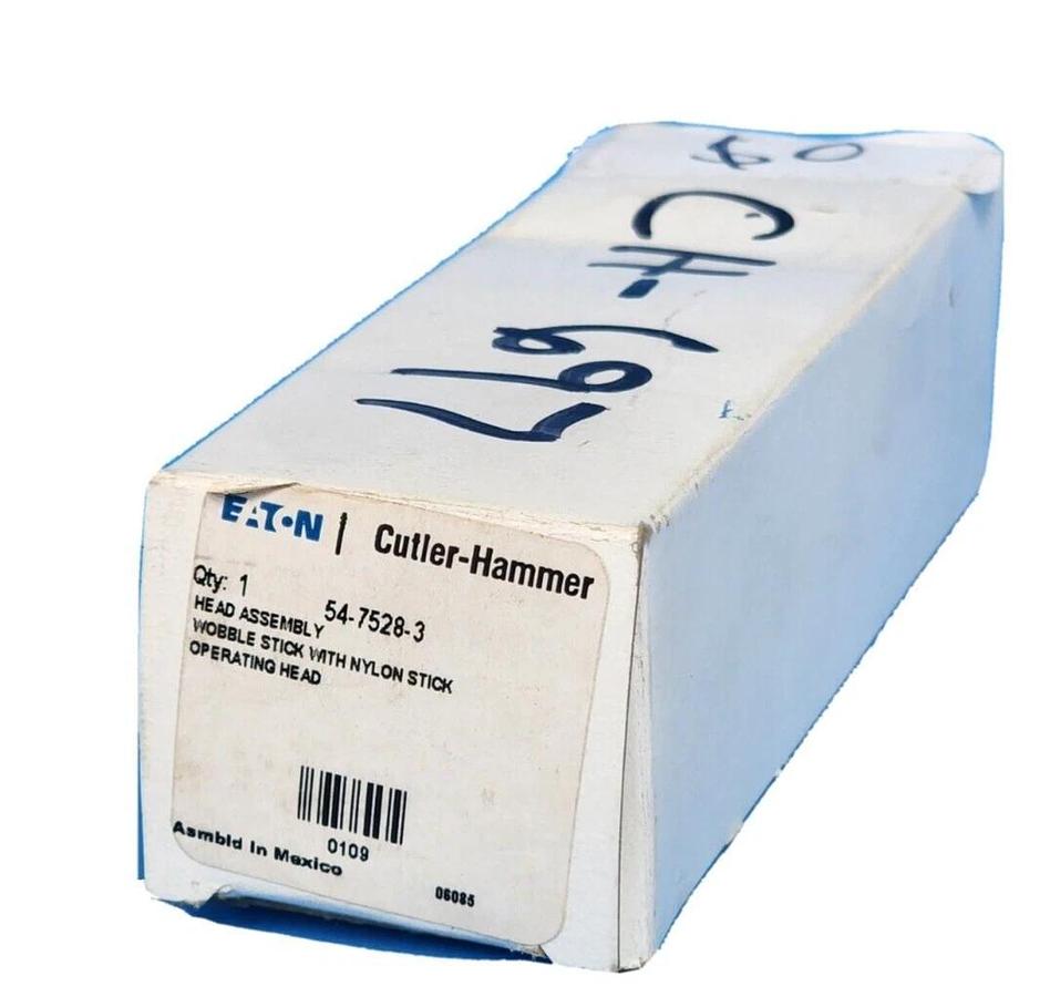 Used NEW EATON CUTLER-HAMMER 54-7528-3 / 5475283 HEAD ASSEMBLY WOBBLE STICK
