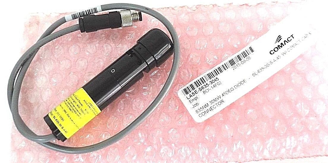 Used NEW OSELA SL-635-30-S-A-45 LASER 101-0095 W/ COMACT CAP & CONNECTOR 1010095