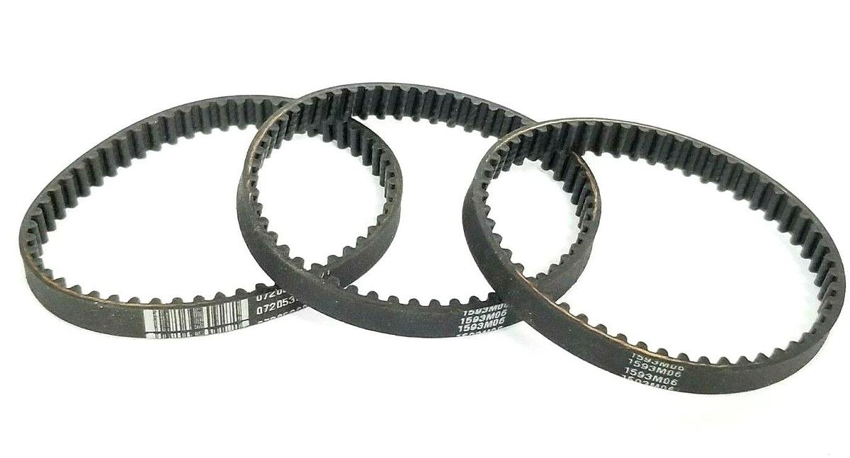LOT OF 3 NEW GATES 1593M06 TIMING BELTS
