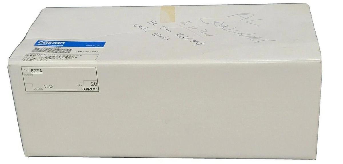 Used LOT OF 16 NIB OMRON 8PFA RELAY SOCKETS 8-PIN