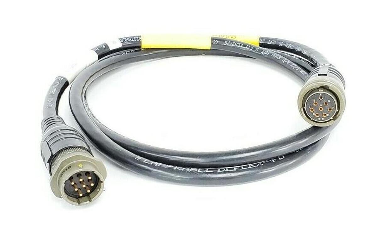 Used NEW GENERIC NIDEC CMDEF-005 FLEX-DUTY MOTOR POWER CABLE 5FT 810765-05 REV D2