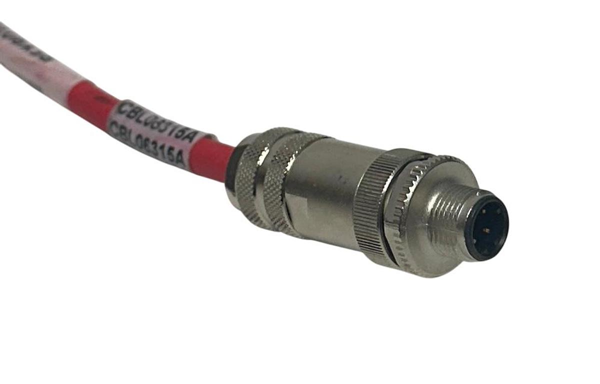 Used REXROTH IND5018/001,0 / IND5018 / R985005792 SERVO MOTOR CABLE 1M RED QTY USNP