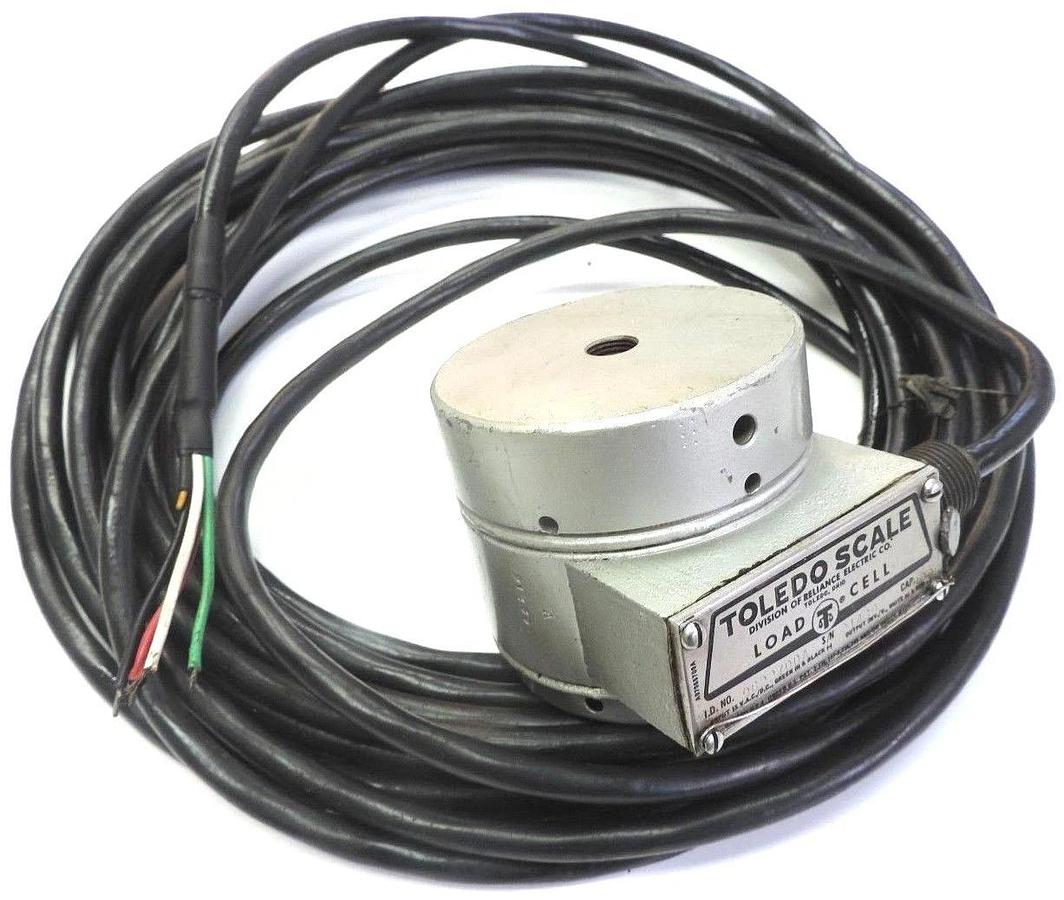 Used TOLEDO SCALE 100 CAPACITY LOAD CELL A07065700A I.D NO. 9622700A