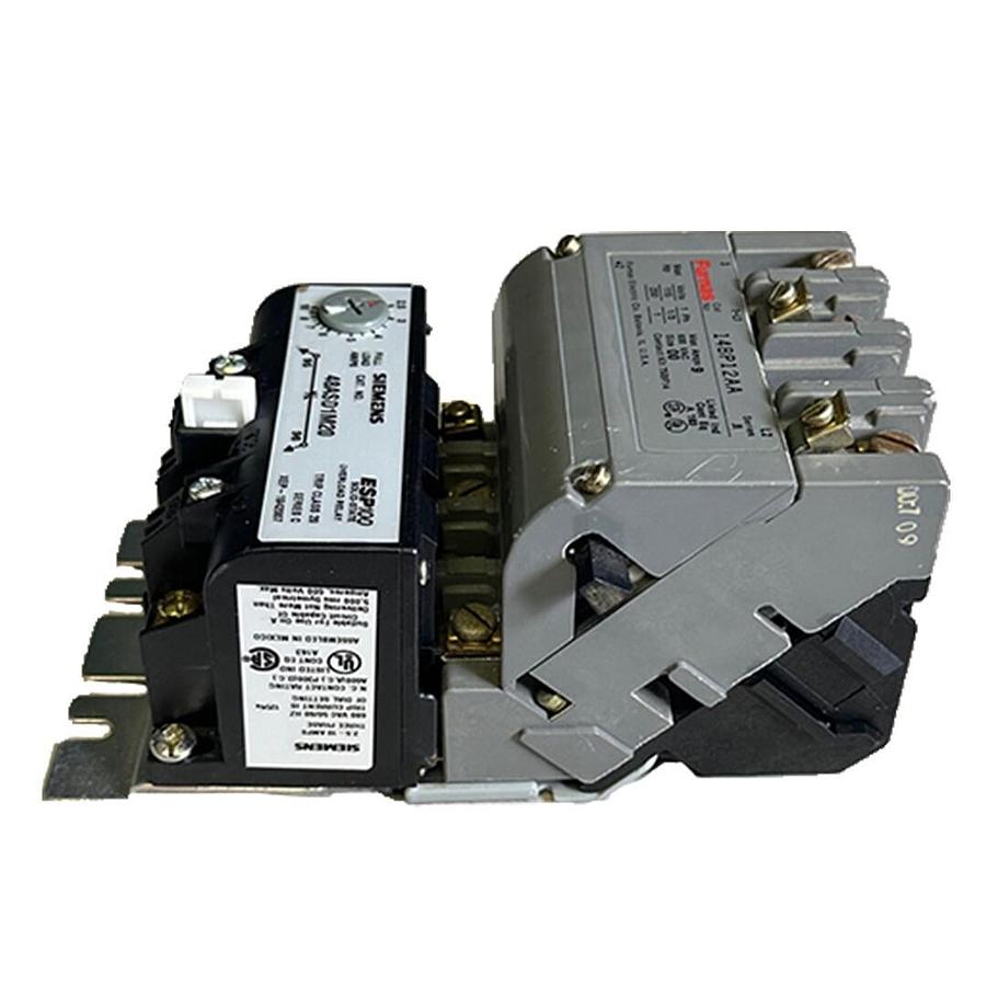 Used SIEMENS FURNAS 14BP12AA MAGNETIC STARTER 1/3-1HP 115/230V 00 W/ 48ASD1M20 RELAY