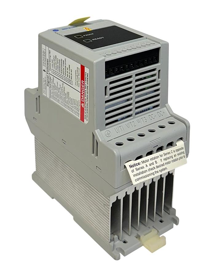Used ALLEN BRADLEY 160-BA01NSF1 /C SSC ANALOG MODEL DRIVE .37kW/.5HP 380-460V NSMP