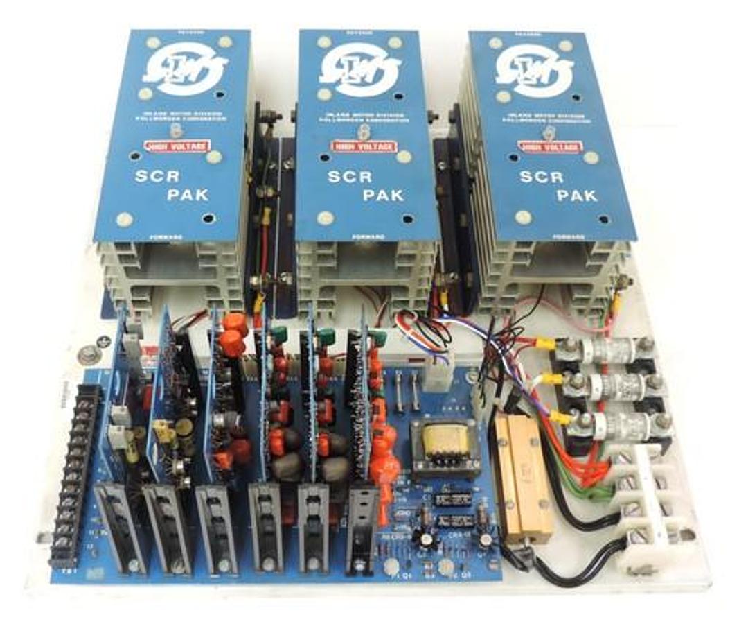 Used KOLLMORGEN TPA-3480-06 SERVO DRIVE AMPLIFIER SCR, INLAND MOTOR DIVISION TPA3480