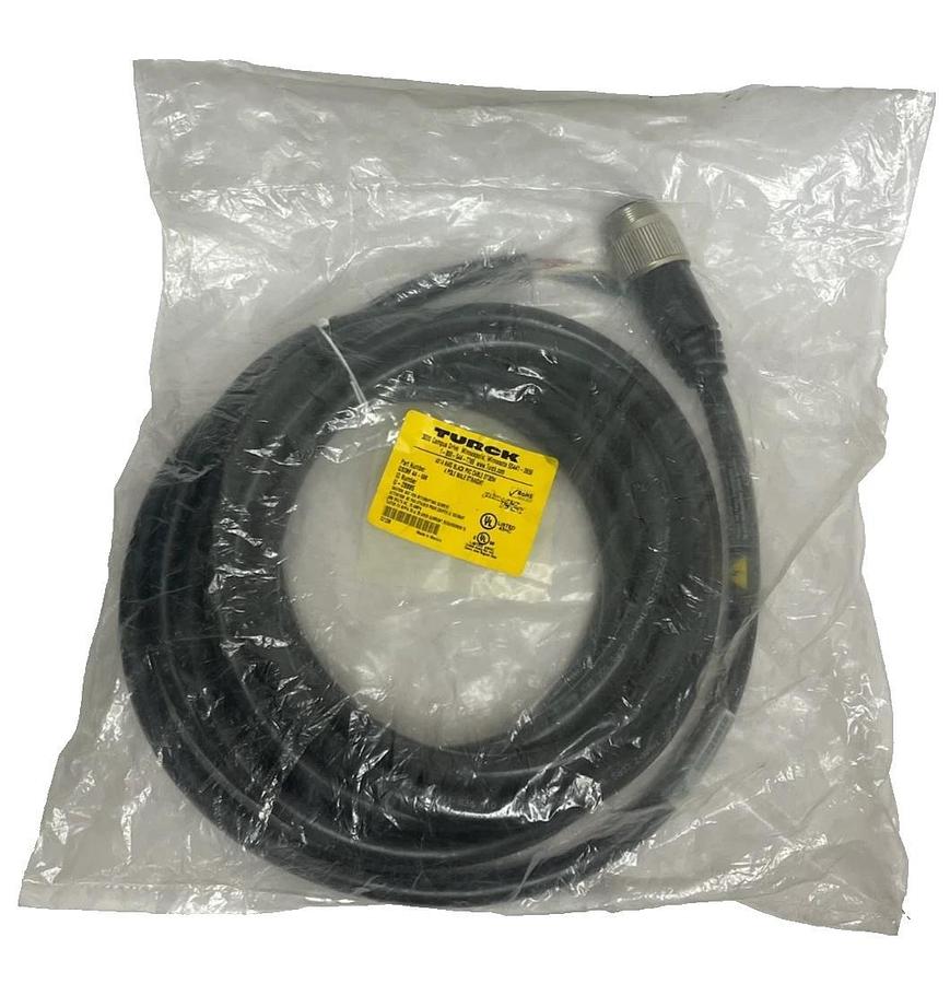 Turck GSDM 44-6M Powerfast Power Cordset 4-Pin 6m U-28885 NEW