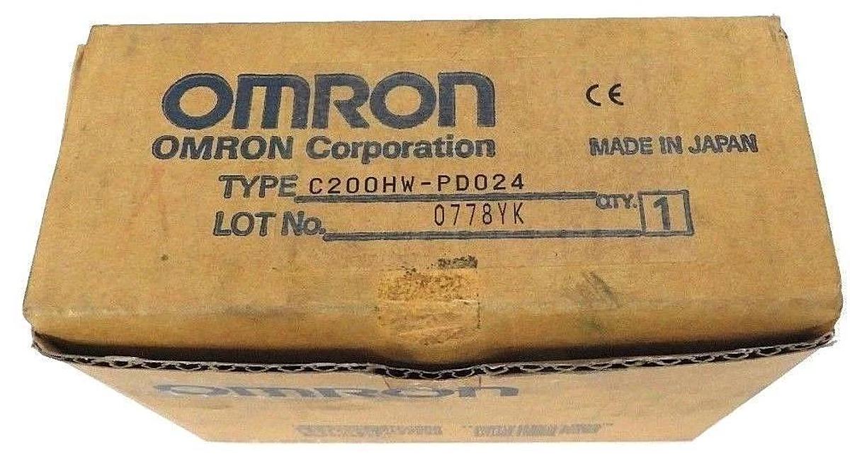 Used NIB OMRON C200HW-PD024 POWER SUPPLY 24 VDC, C200HWPD024