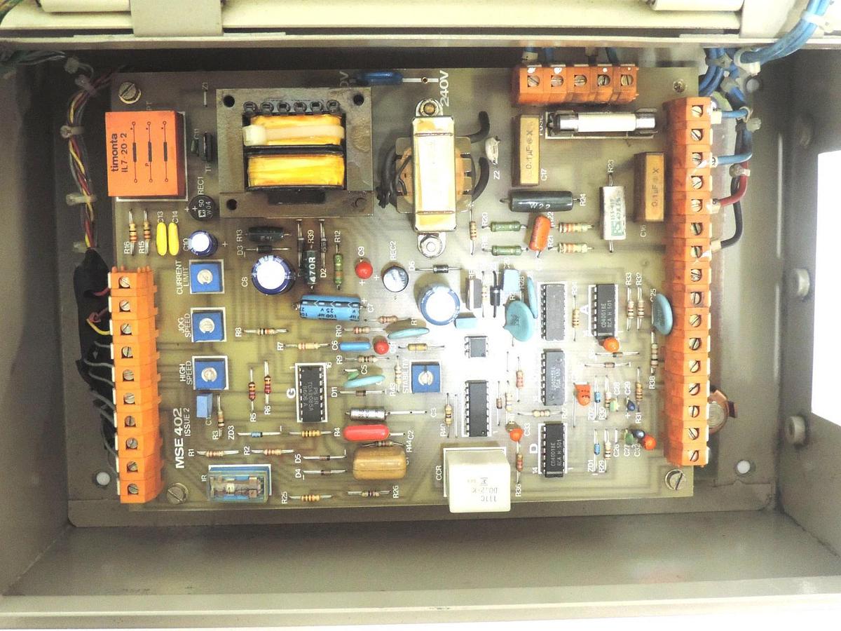 Refurbished MANIFOLD INDUSTRIES VARIABLE SPEED CONTROLLER MSE402 BOARD INSIDE *REPAIRED*