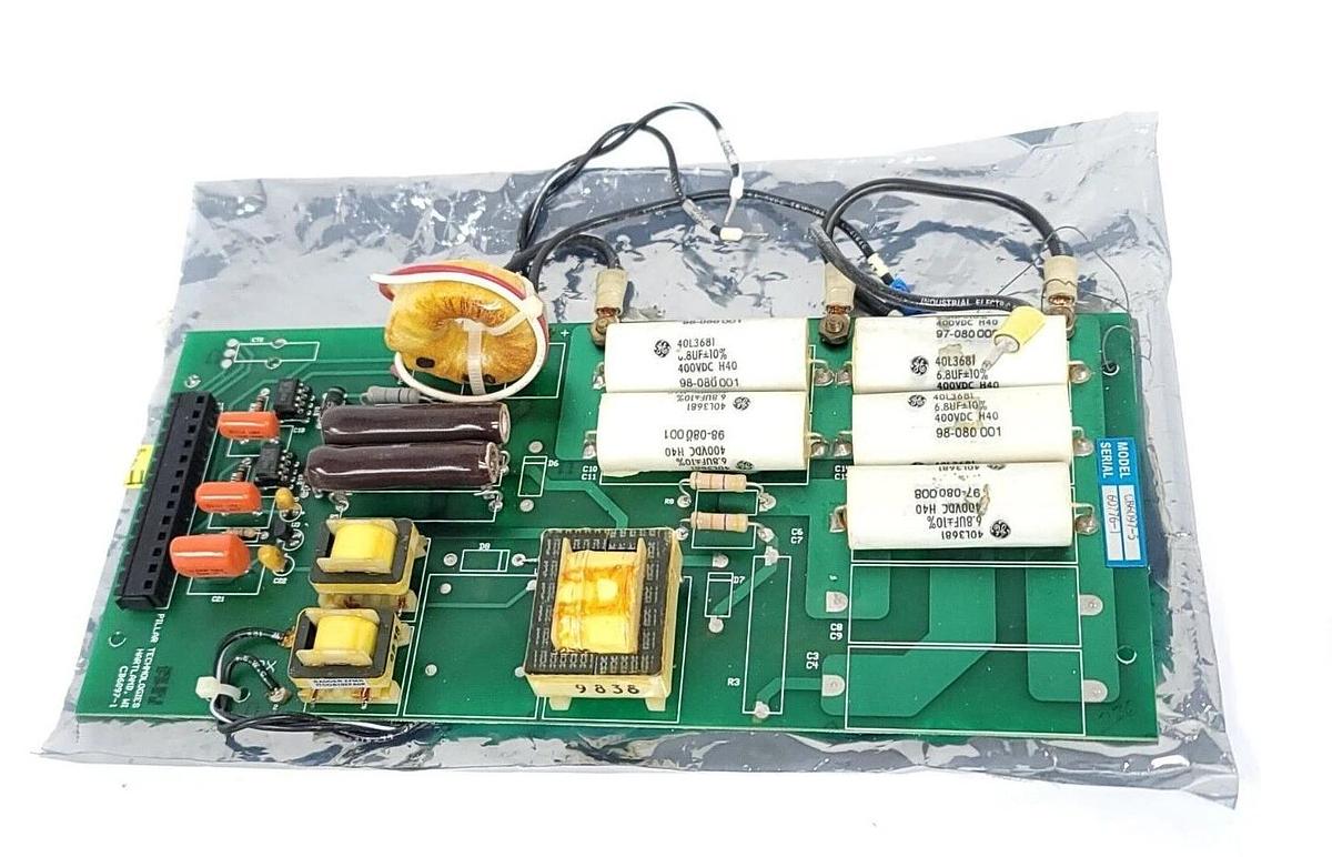 Used PILLAR TECHNOLOGIES CB6097-5 POWER BOARD CB60975 TESTED