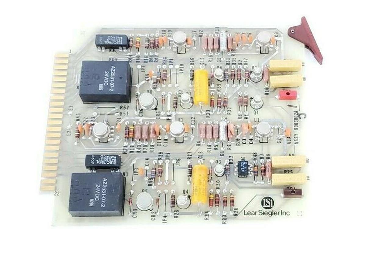 Used LEAR SIEGLER 80030024 ALARM BOARD 80030022