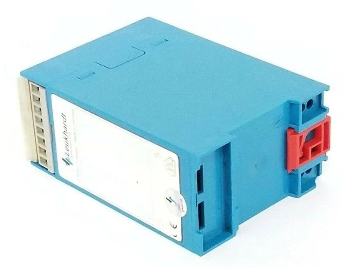 Used LEUKHARDT 8.0402.06 BK MIKRO 4 TIME DELAY RELAY 6304200 (MISSING TERMINAL)