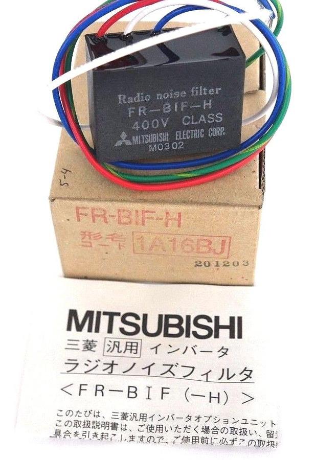 Used NIB MITSUBISHI FR-BIF-H RF RADIO NOISE FILTER FRBIFH, 1A16BJ