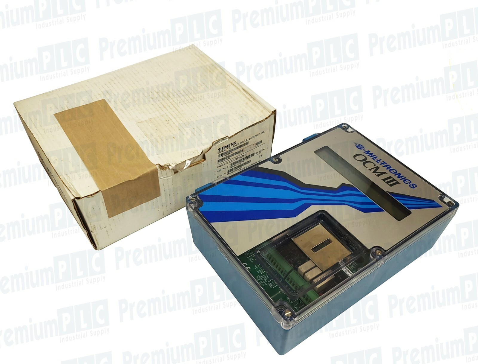 Used SIEMENS MILLTRONICS 7ML1-002-0BA04 OCM III FLOW METER SW REV. 3.31 7ML10020BA04