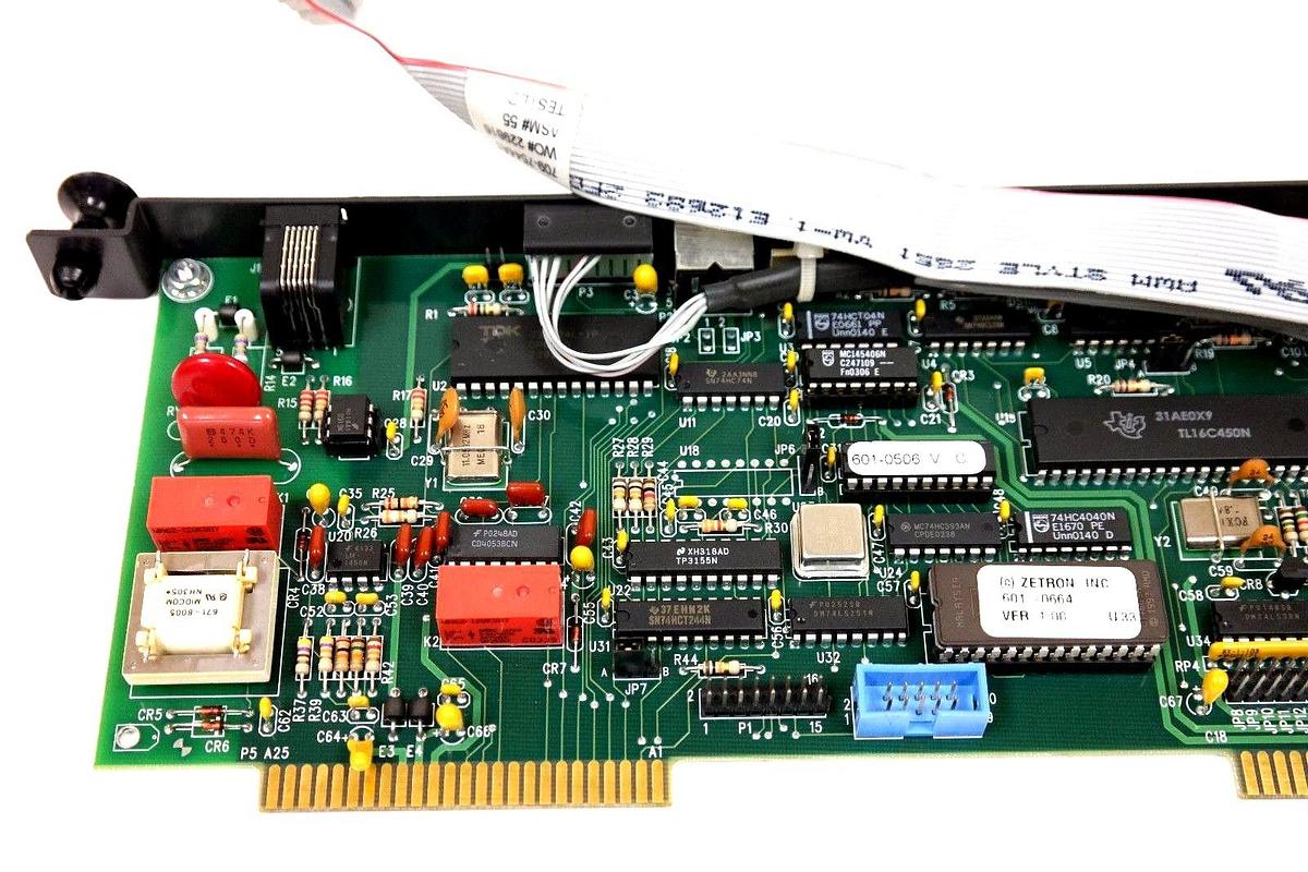 Used ZETRON 702-9560 S2000 MASTER CARD II W/709-7544A 7029560 702-9560H.2 7029560H.2