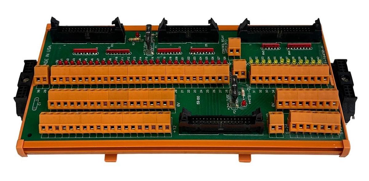 Used QUIPP P3311-16450-H / P331116450H TERMINAL BOARD 24VDC USNP