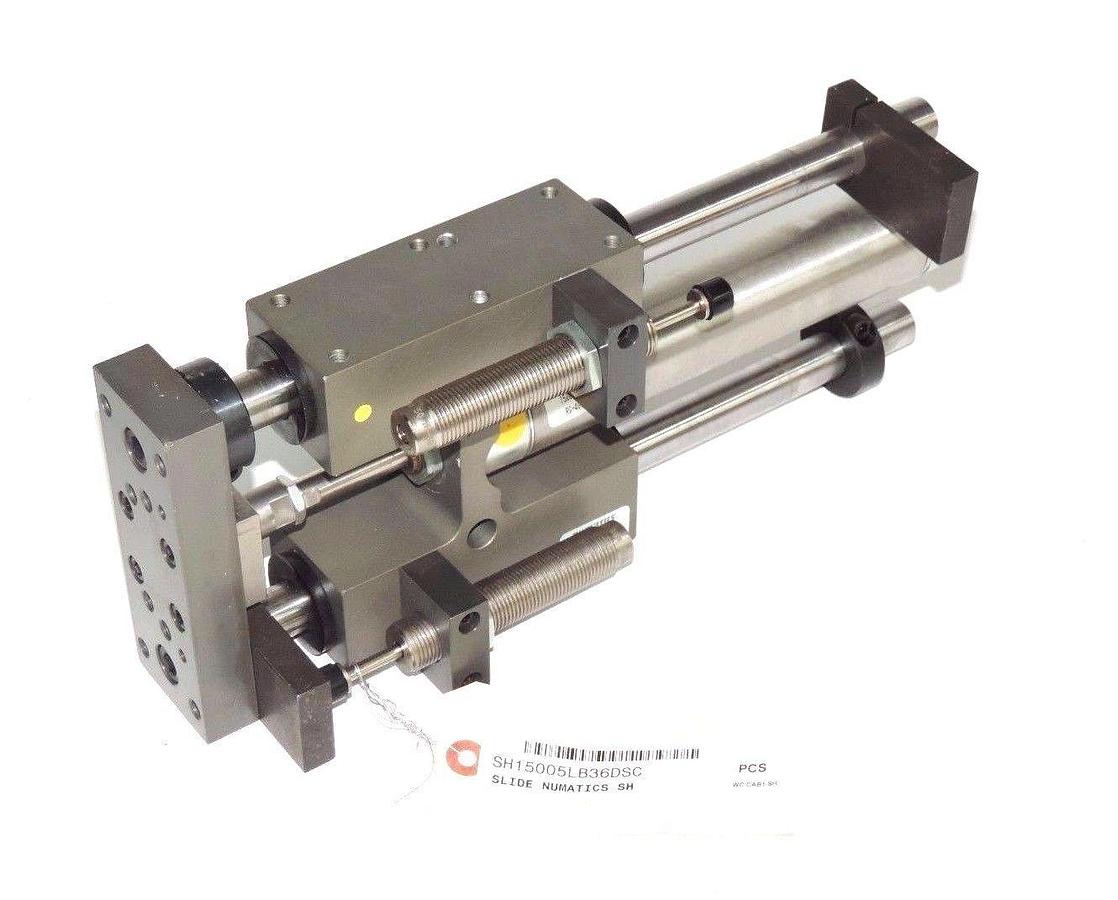 Used NEW NUMATICS SH15005LB36DSC LINEAR SLIDE SH SERIES W/ 1500DG1-06A-03 CYLINDER