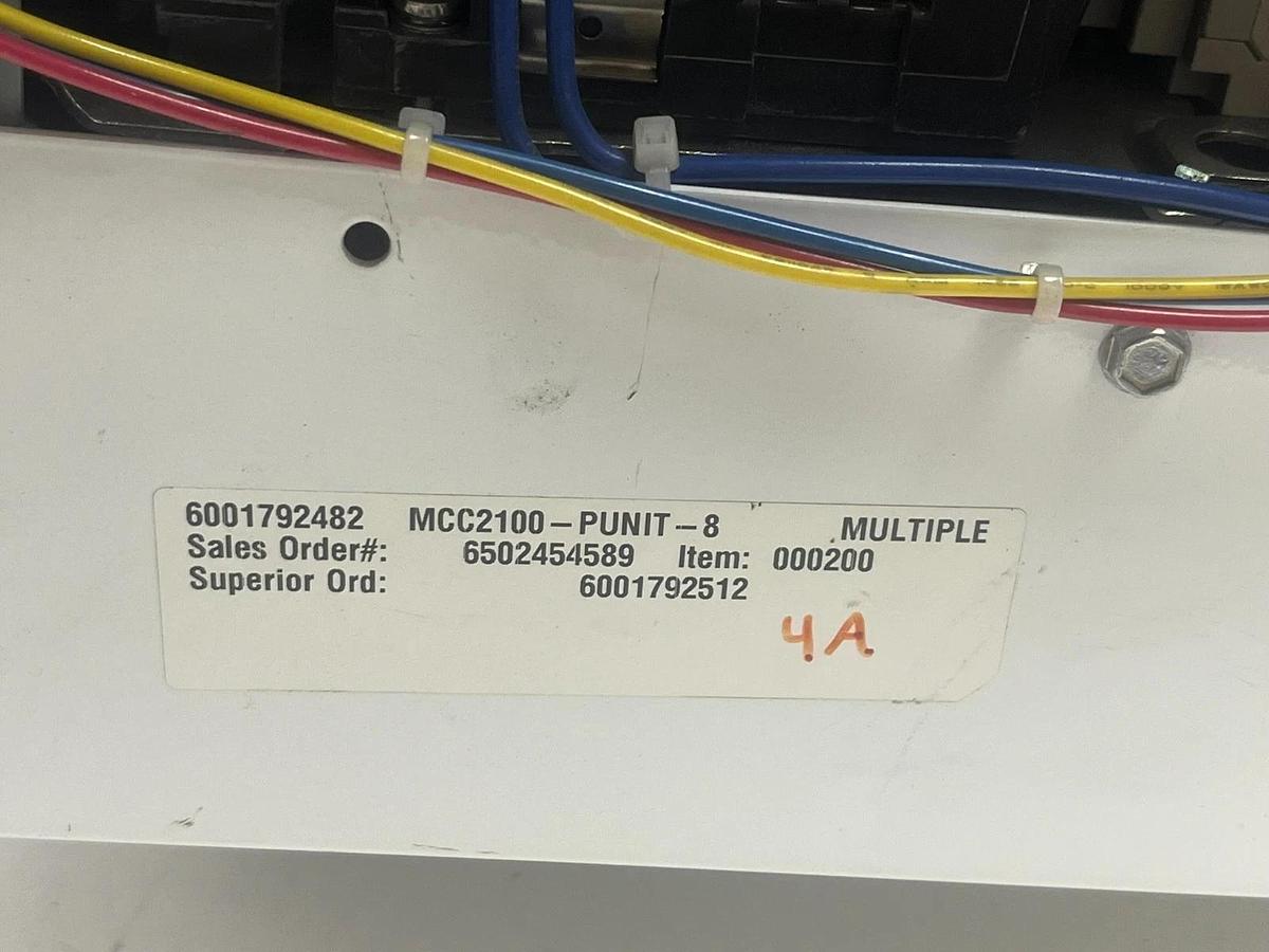 Used Allen-Bradley 2113B-BABD-7FEC2A-37TGA MCC Bucket 2HP 480V Size 1 Starter 140MG