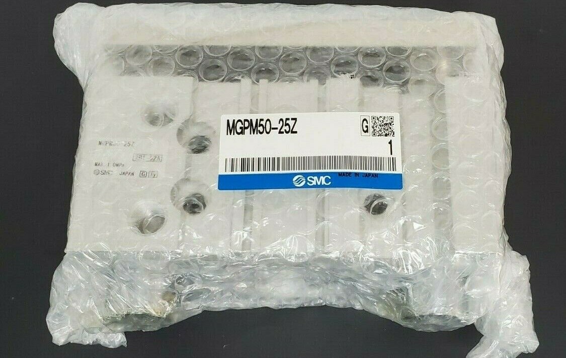 Used NEW SMC MGPM50-25Z CYLINDER MGPM5025Z MAX. 1.0MPa