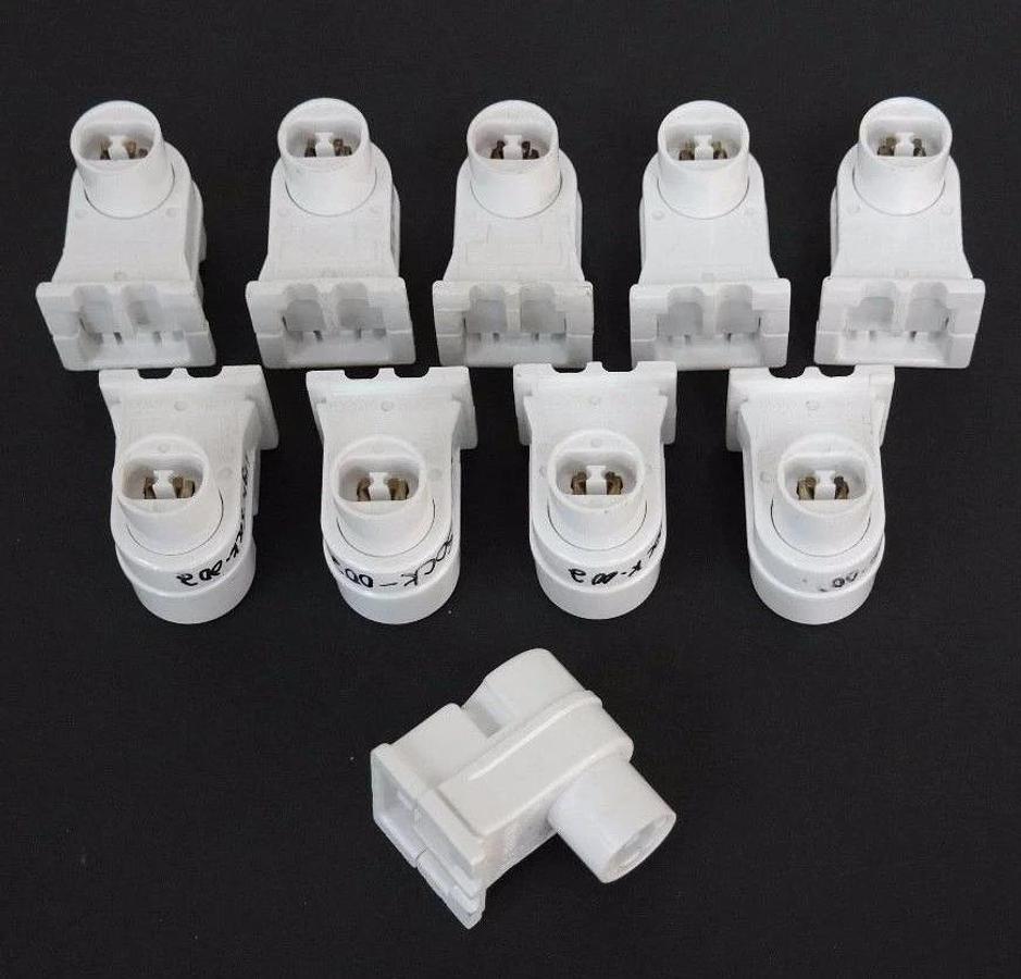 Used LOT OF 10 LEVITON 060-13550 LAMP HOLDERS 660W, 600V, 06013550